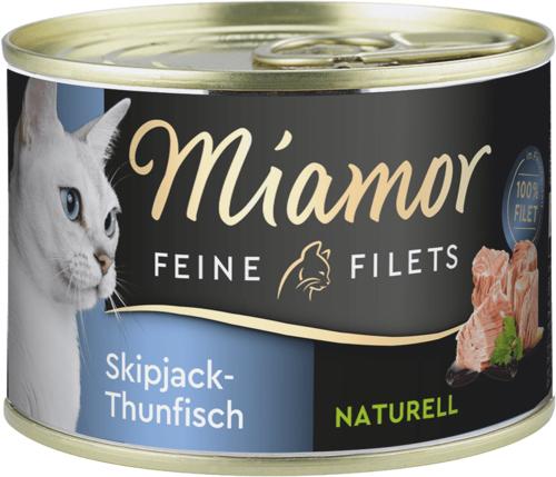 Image du produit Miamor Filets fins nature de thon Skipjack (Adulte, 1 pcs, 156 g)