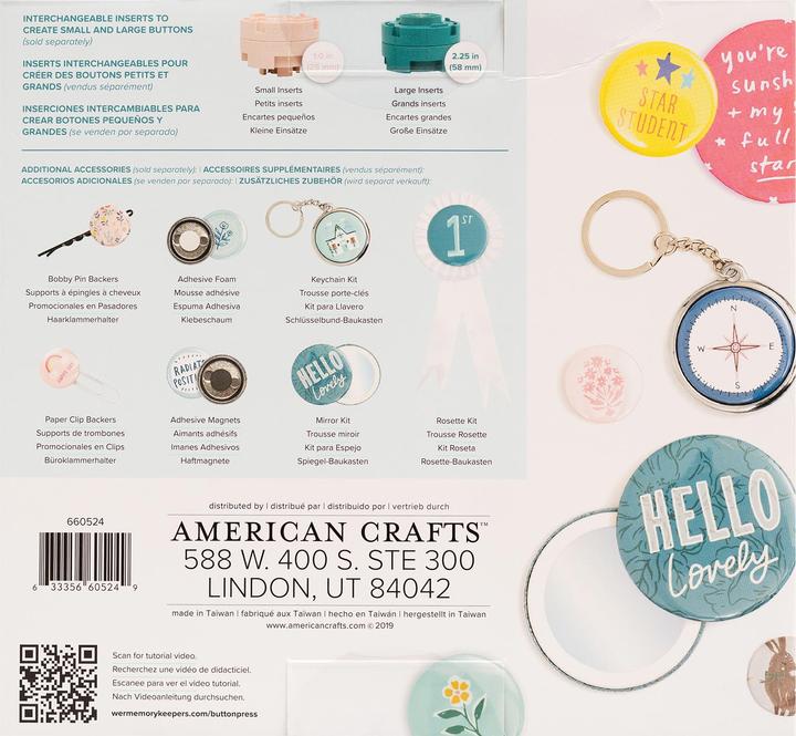 Produktbild We R Memory Keepers Buttonpresse