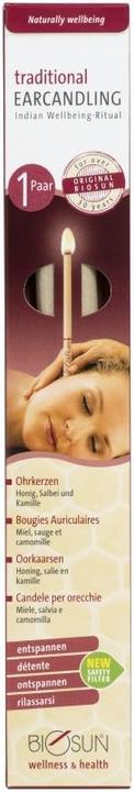 Cosmetic BIOSUN HOPI traditional Ohrkerzen 1 Paar