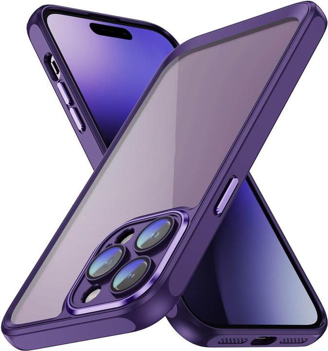 Cover-Discount iPhone 15 Pro Max - Hülle mit Kameraschutz violett (Apple iPhone 15 Pro Max)