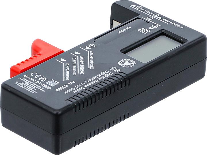 Actual product image BGS Digital Battery Load Tester | 1.5V / 9V
