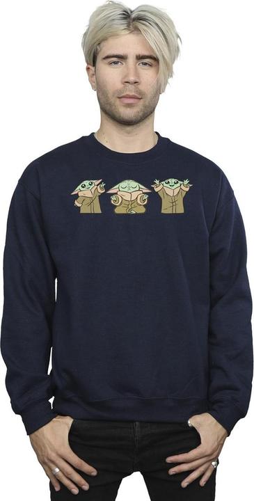 Image du produit Star Wars - Sweat THE MANDALORIAN GROGU POSES - Homme (XL)
