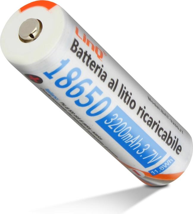 Produktbild LinQ 2x Batterie 3200mAh (2 Stk., 18650, 3200 mAh)