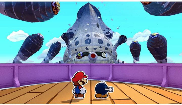 Actual product image Nintendo Paper Mario: The Origami King (Switch, Multilingual)