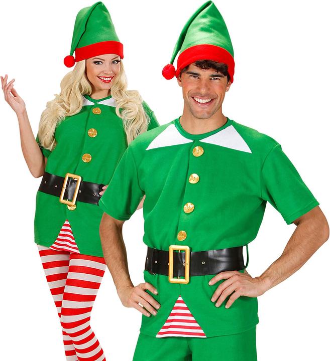 Image du produit Widmann ELF WEIHNACHTSMANN HELFER (Hemd,Gürtel, Hut), L (L)