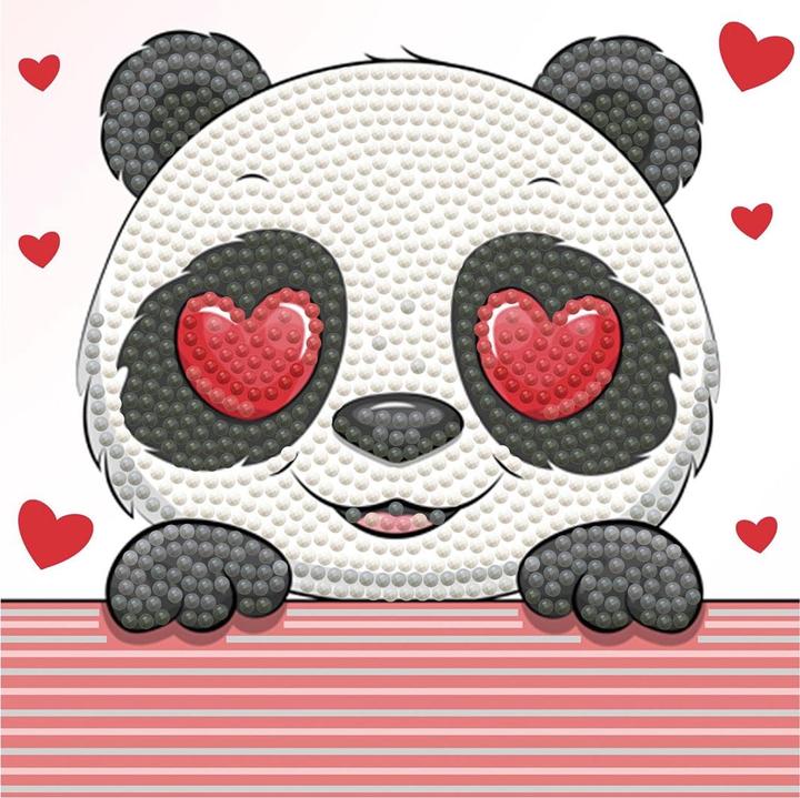 Immagine prodotto Diamond Dotz Diamante che dipinge l'amore del panda