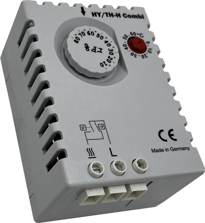 Produktbild Rose Lm Schaltschrankheizungs-Hygro-Thermostat-Kombination HY/TH Combi 230 V/AC 1 Schliesser, 1 Öff
