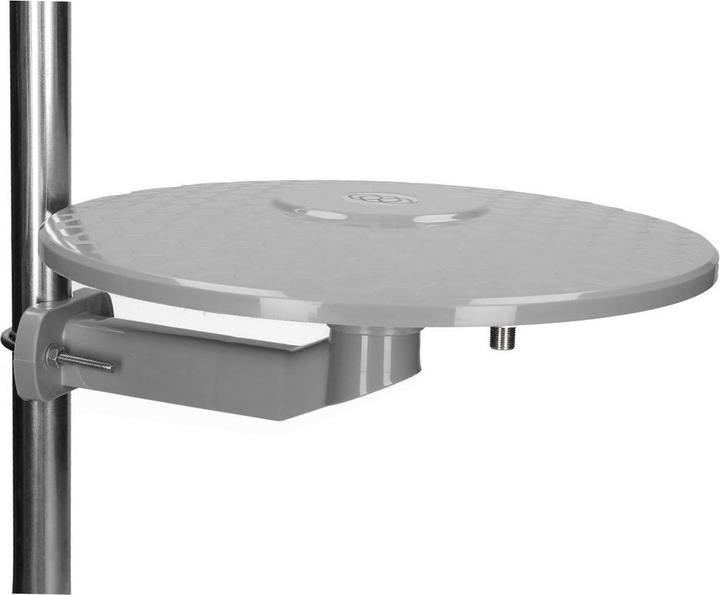 Actual product image INNE LP Omnidirectional outdoor antenna for terrestrial DVB-T TV reception - grey Wiedyska