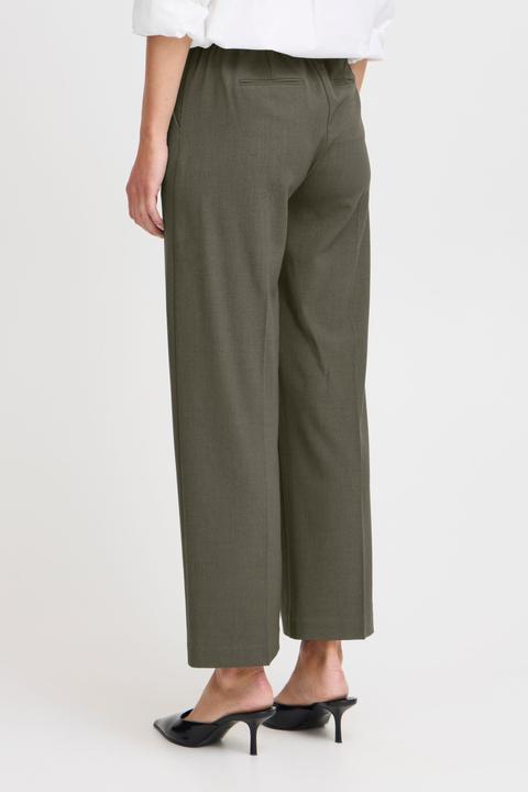 Actual product image B.young BYDANTA WIDE LEG PANTS 2 CROPPED 20815027 (38)