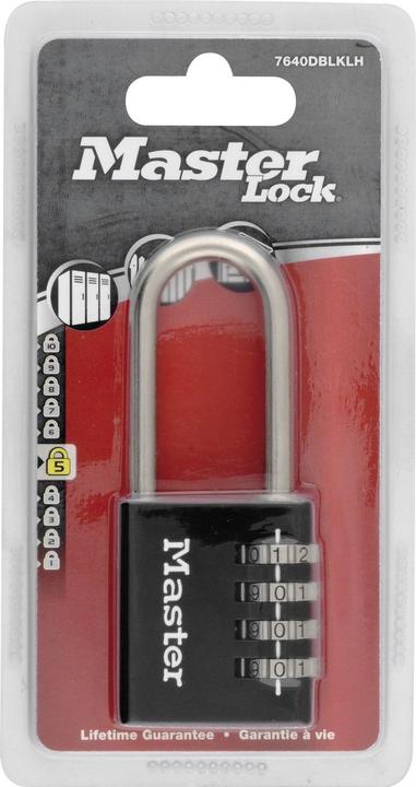 Actual product image Master Lock combination lock