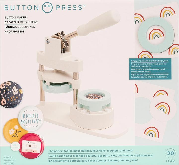 We R Memory Keepers Buttonpresse