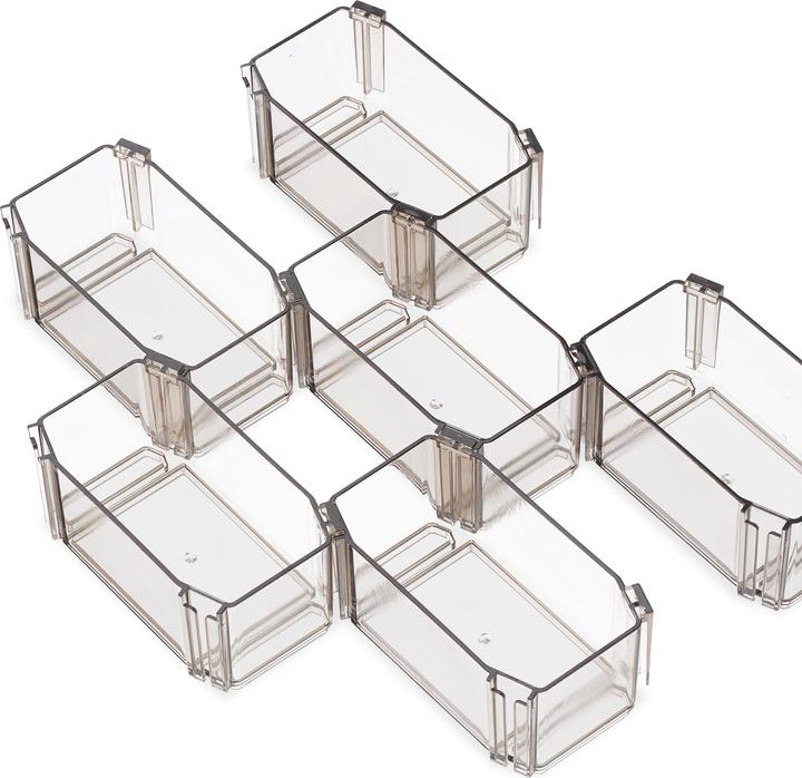 Image du produit Relaxdays Système de rangement de tiroirs (12 x 7 x 5,5 cm)
