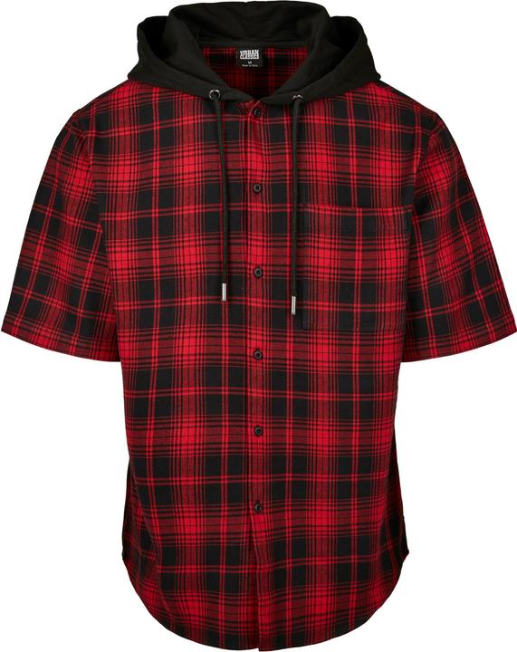 Urban Classics Hooded Short Sleeve Shirt (M)