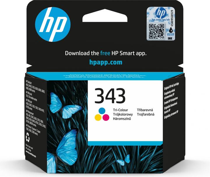 Actual product image HP 343 (Color)