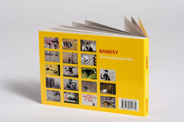 Produktbild Postkarten-Set Banksy (18 Stk.)