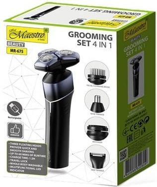 Produktbild Maestro Zestaw do golenia 5w1 USB MR-675
