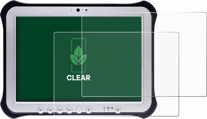 Produktbild ScreenLeaf Schutzfolie nachhaltiger Displayschutz Displayschutzfolie Folie Klar Transparent (2 Stück, Toughpad FZ-G1)