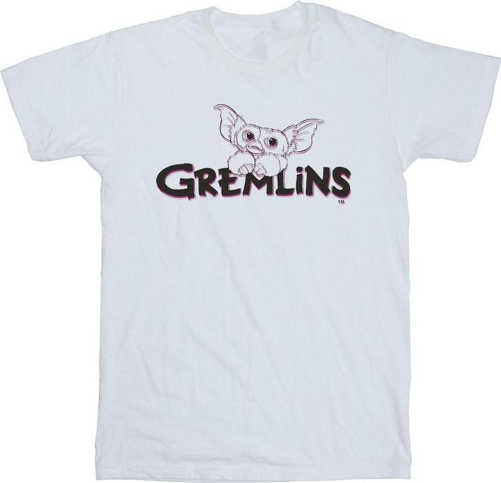 Actual product image Gremlins Mens Logo Line T-Shirt (L)