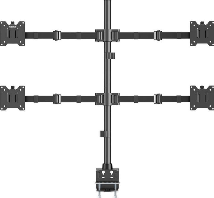 Produktbild SpeaKa Professional SP-MM-541 4fach Monitor-Tischhalterung 43,2 cm (17") - 88,9 (Tisch, 35")