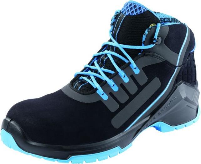 Actual product image Steitz Secura Lace-up boots black/blue VD PRO 1800 SF ESD, S3 NB, EU shoe size: 40 (S3, 40)