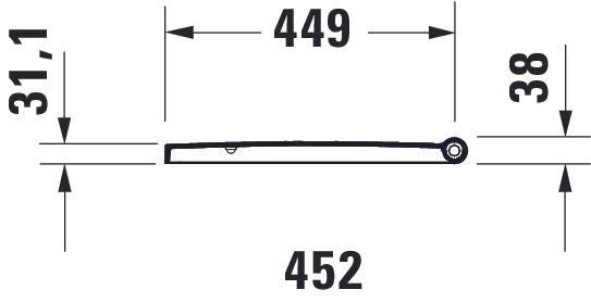 Image du produit Duravit Siège WC Vero Air