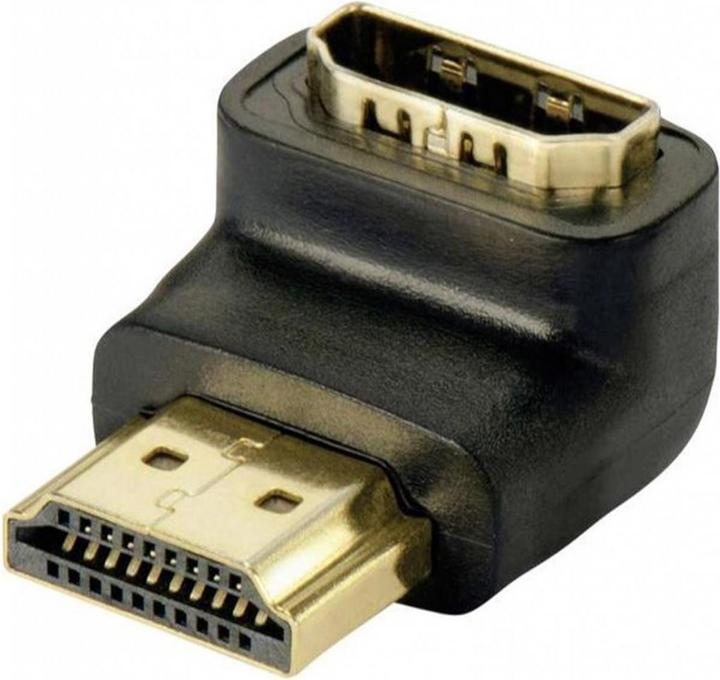Image du produit Lindy Adaptateur d'angle 90 "inférieur" HDMI vers (HDMI, 4 cm)
