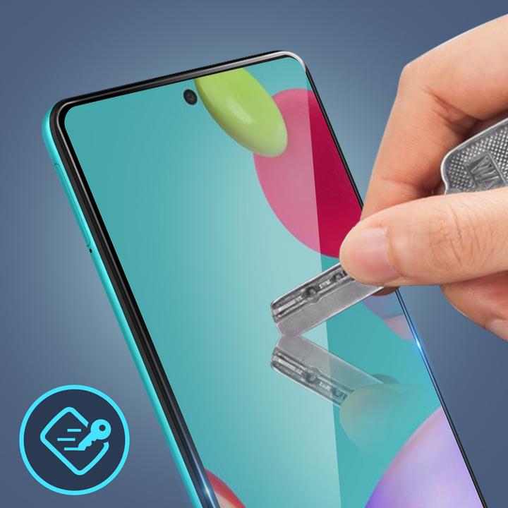 Immagine prodotto Avizar Vetro antiproiettile, pellicola di protezione del vetro, vetro protettivo (1 Pezzo/i, Samsung Galaxy A52)