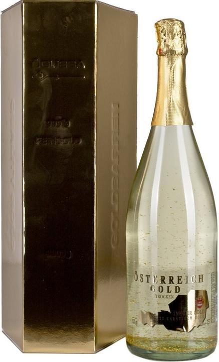 Image du produit Österreich Gold Champagne d'or Magnum avec feuille d'or 23 carats et étui (1 x 150 cl)