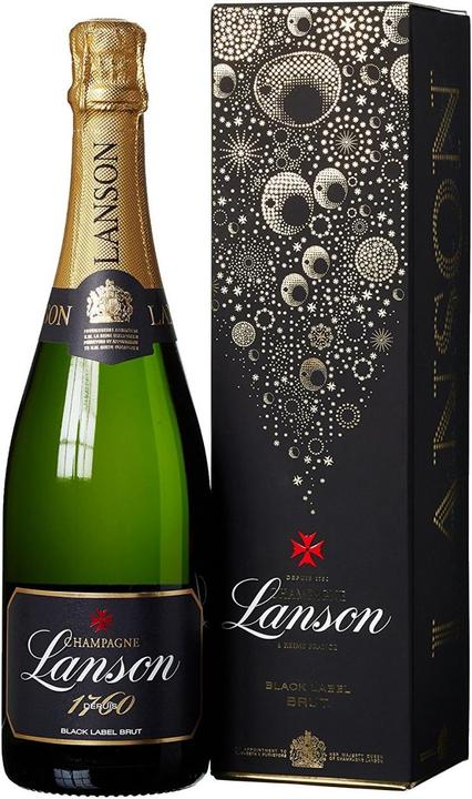 Image du produit Lanson Black Label Brut Champagne avec étui (1 x 75 cl)