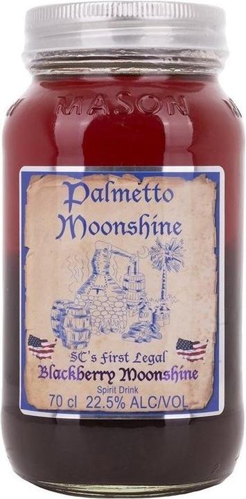 Actual product image Palmetto Moonshine Blackberry (Moonshine Whisky, 1 x 70 cl)