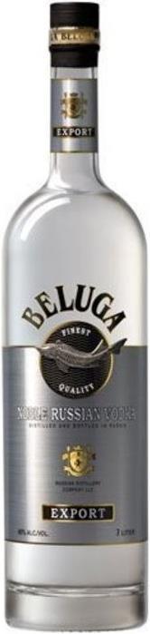 Beluga Vodka Noble Russian Vodka EXPORT mit Etui (1 x 300 cl)