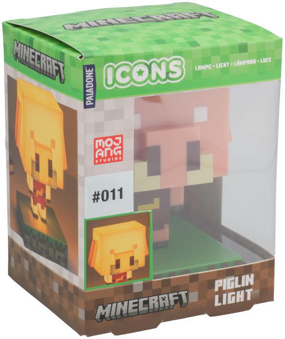 Actual product image Paladone Products Minecraft Piglin Icon Light