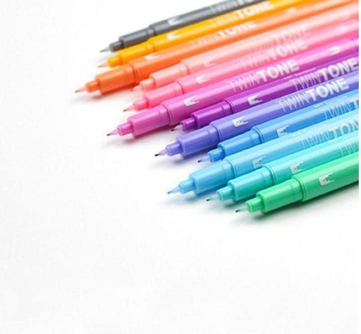 Actual product image Tombow TwinTone (Multicoloured, 12 x)