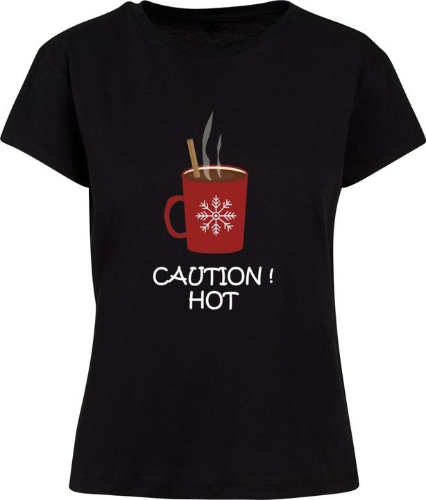 Merchcode Ladies Caution Hot Box Tee - 118267