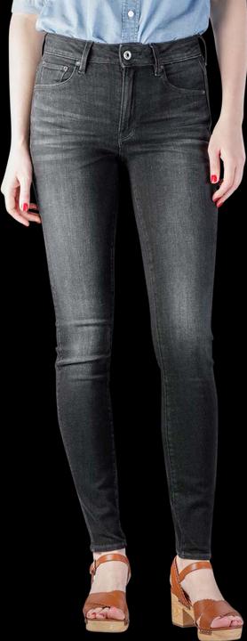 Produktbild G-Star 3301 High Skinny Jeans Superstretch worn in coal (W29/L32)