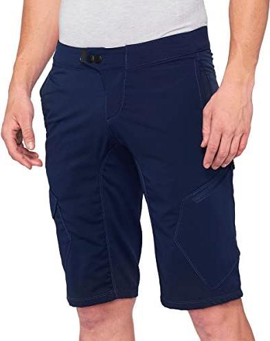 100% MTB WEAR Unisex Ridecamp, Marineblau-30 Shorts, Marineblau (Blau), 30 (30)