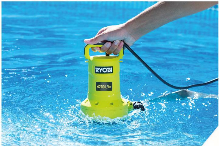 Image du produit Ryobi 18V vandens siurblys (Pompe des égouts)