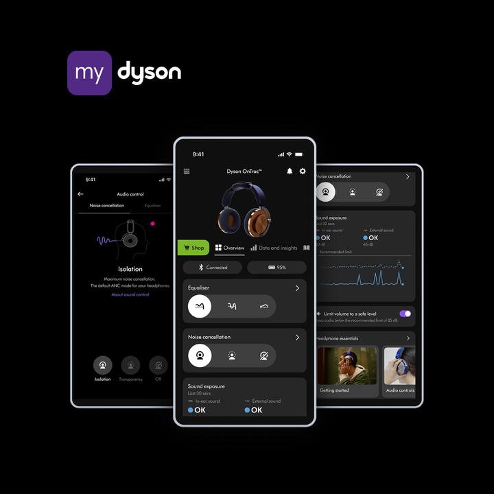 Actual product image Dyson OnTrac (ANC, 55 h, Cable, Wireless)