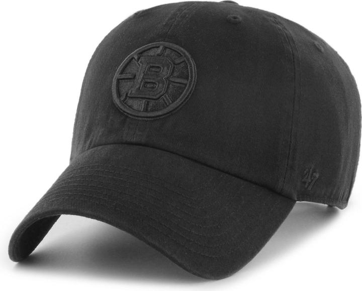 47 Brand Adjustable Cap - CLEAN UP Boston Bruins schwarz
