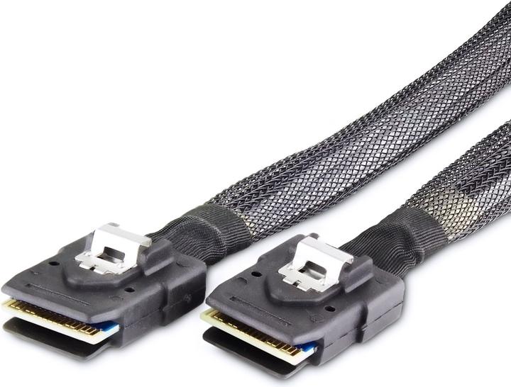 Actual product image Fantec SRC-mini SAS to mini SAS cable