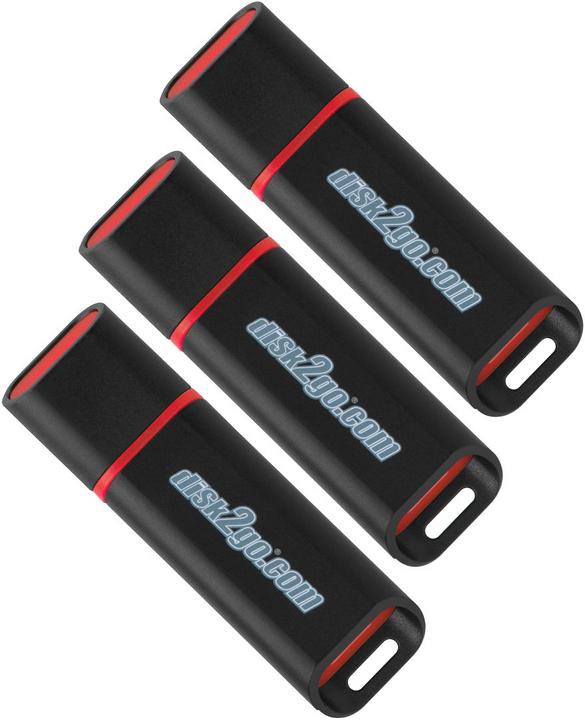 Disk2go Passion 2.0 3-Pack (8 Go, USB 2.0, USB-A)