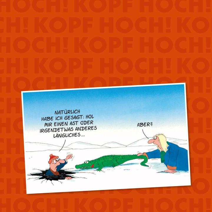 Produktbild Kopf hoch! Schwarzer Humor von Uli Stein (Deutsch, Uli Stein, 2024)