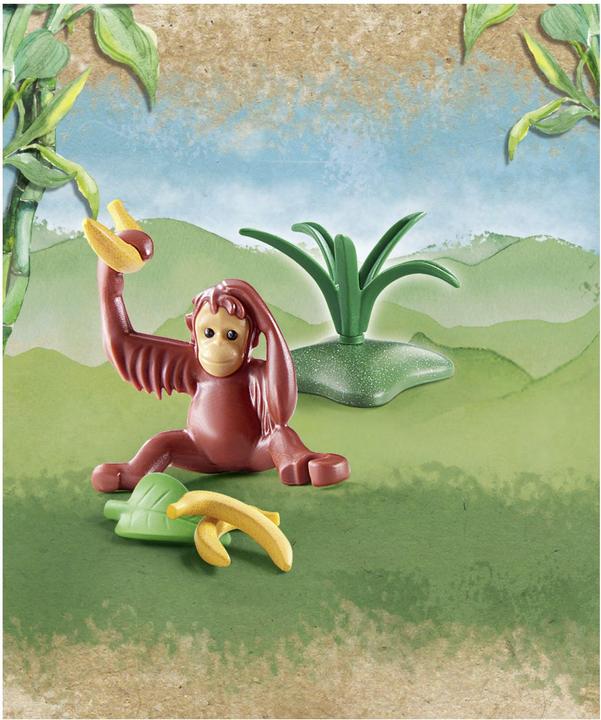 Immagine prodotto Playmobil 71074 Giovane orango (71074, Playmobil Wiltopia)