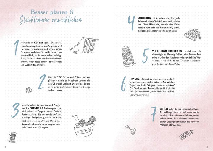 Actual product image Stricken – Mein Bullet Journal – Besser planen & Strickträume verwirklichen (German, Marisa Nöldeke, 2020)