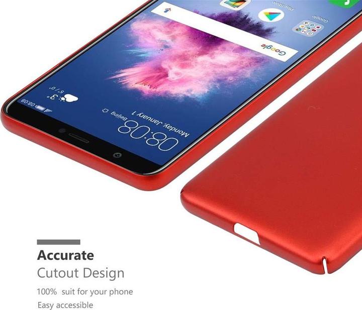 Actual product image Cadorabo Hard Cover Matt Metal Cover (Huawei Enjoy 7S, Huawei P Smart (2018))