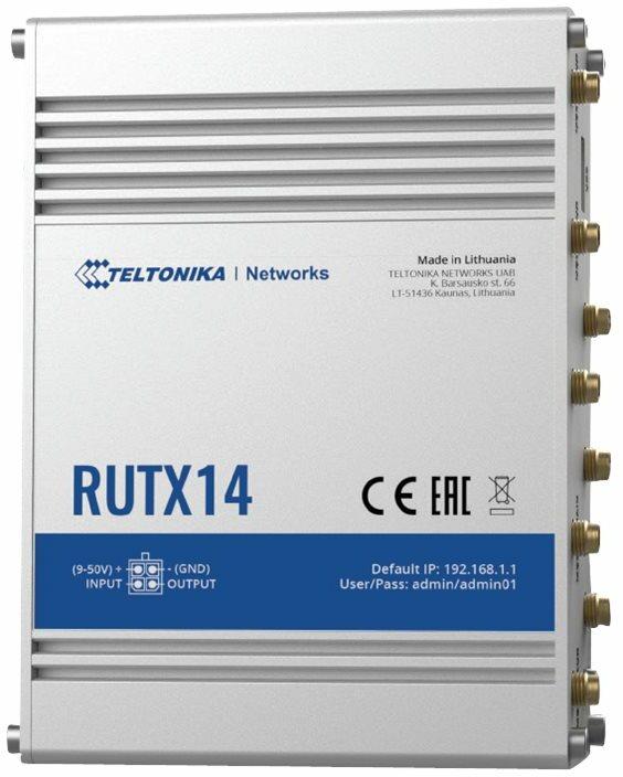 Actual product image Teltonika LTE industrial router RUTX14