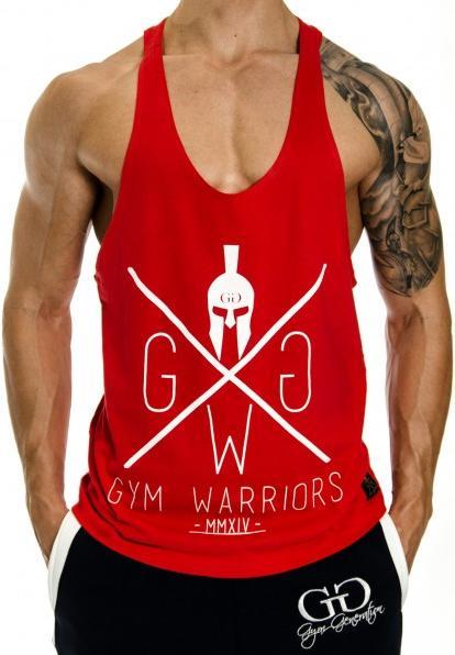 Actual product image Gym Generation Warriors Stringer RED (S)