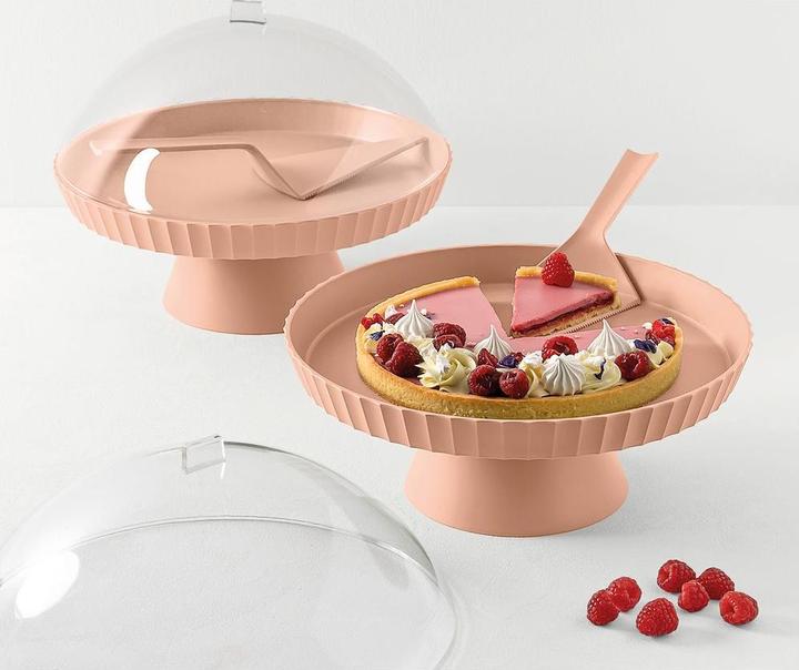 Actual product image Blim Plus Bowl on foot Agora with bonnet and cake lifter ø 30 cm