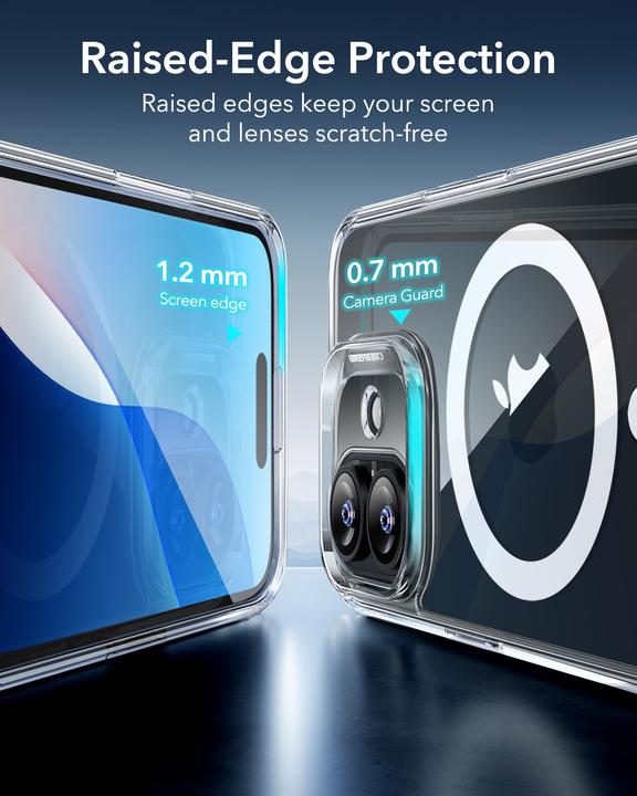 Actual product image ESR Classic Hybrid HaloLock Case (Apple iPhone 16)
