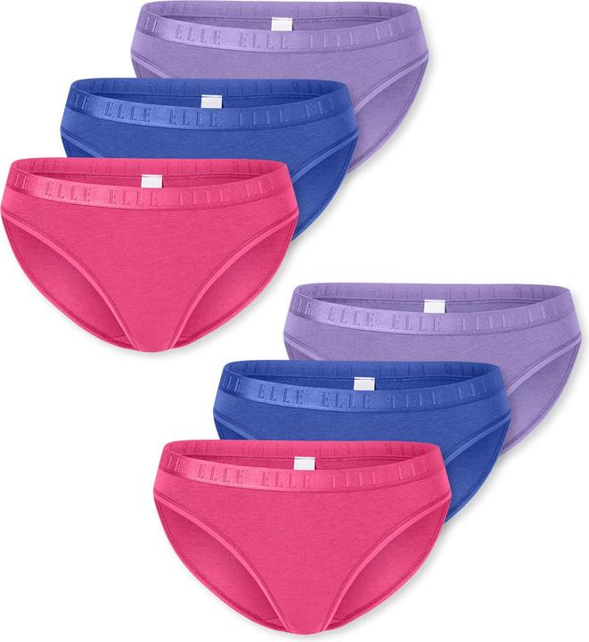 Actual product image Elle Slip Bikini Brief - SUPER SOFT (L, pack of 6)